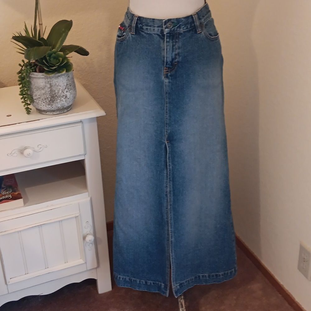 Tommy Jeans Denim Skirt. Western. Country. Coastal Cowgirl